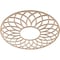 Ekena Millwork Cannes Wood Fretwork Pierced Ceiling Medallion, Alder, 26"OD x 8 7/8"ID x 1/4"T CMWP26X26X0250CNAL - alternate 2